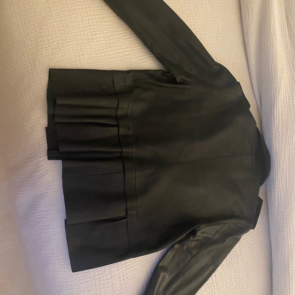 Jkt-Nyc Black Leather Jacket View 3